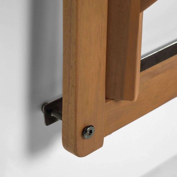 Mesa plegable balcón Amarilis 40x40cm-Kave Home;Vackart.CC2177M46