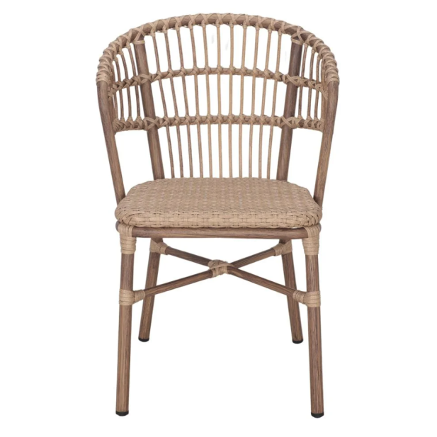 Silla SAVANA, Ratán Sintético / Metal Bambú. Vackart