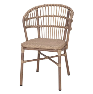 Silla SAVANA, Ratán Sintético / Metal Bambú. Vackart