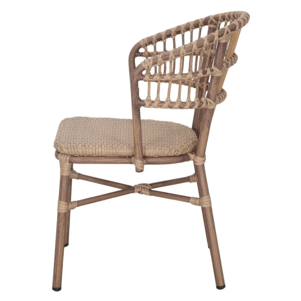 Silla SAVANA, Ratán Sintético / Metal...