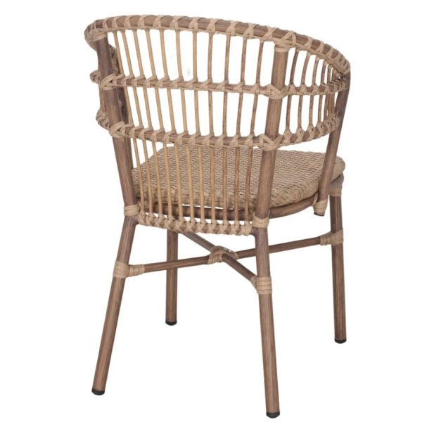 Silla SAVANA, Ratán Sintético / Metal...