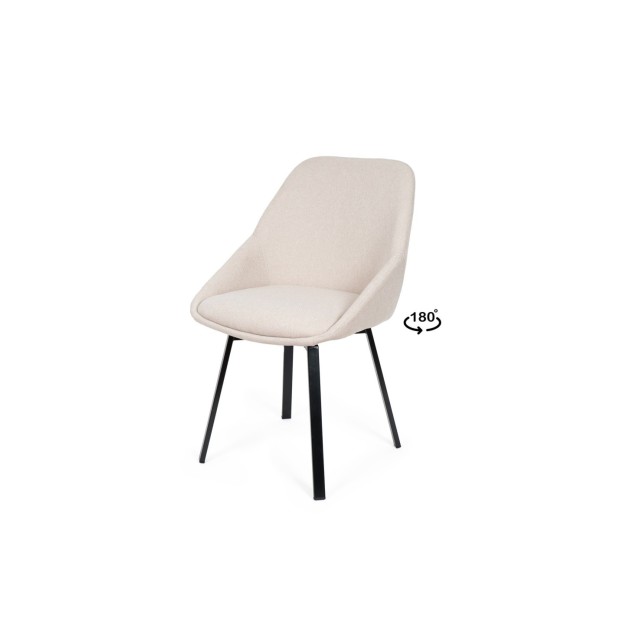 Silla SIGRID, Textil / Contrachapado...