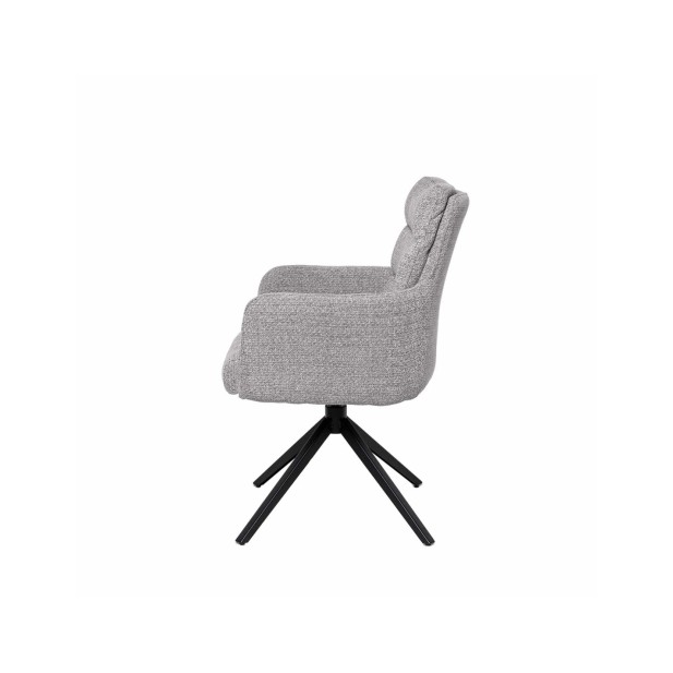 Silla Giratoria IVAR, Textil / Metal...