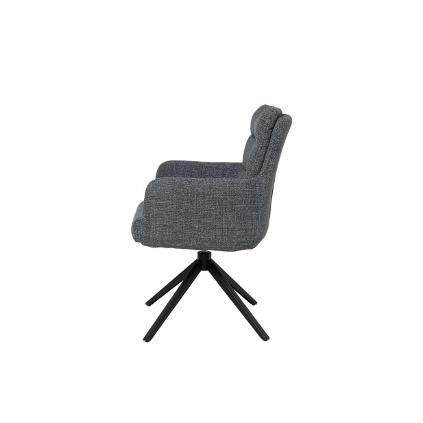 Silla Giratoria IVAR, Textil / Metal...