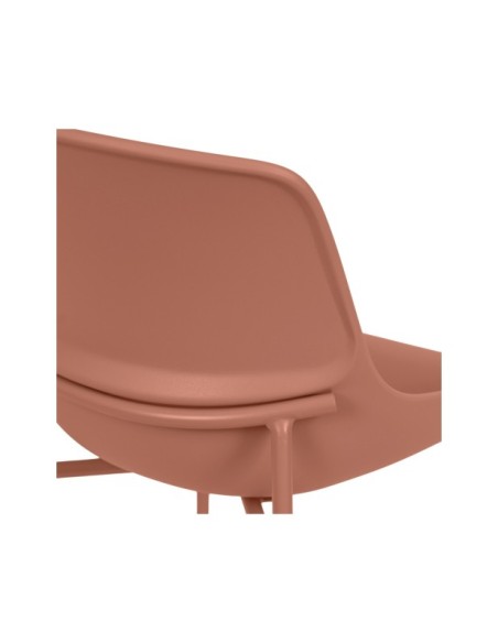 Silla AINA, Plástico / Metal / Terracota