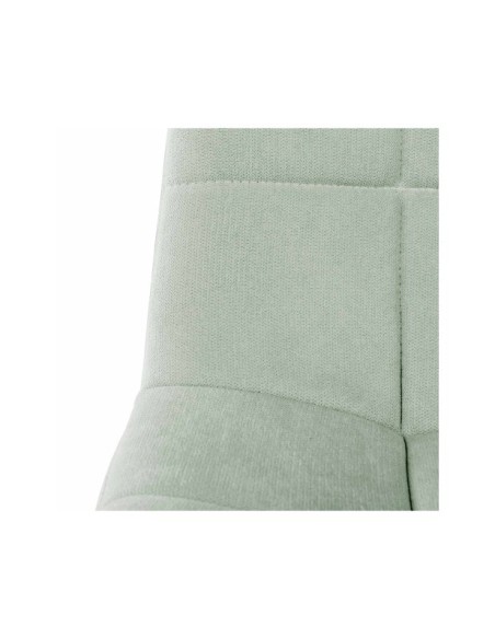 Silla LILLE, Textil / Contrachapado / Metal / Menta