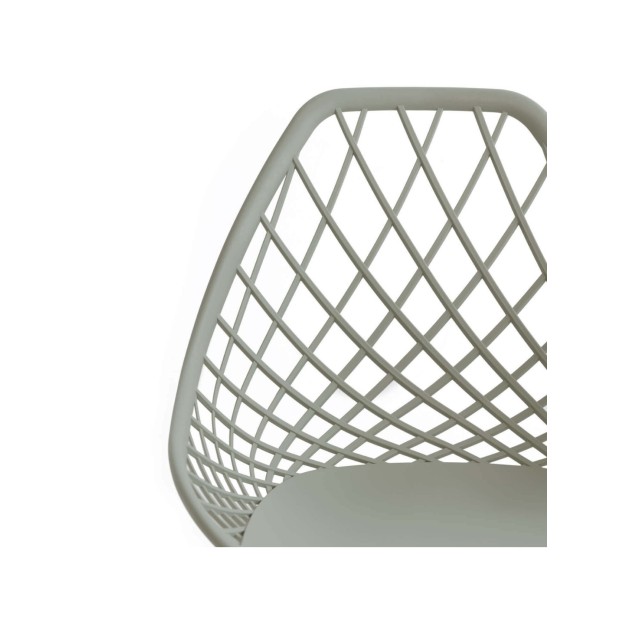 Silla GUSS, Plástico / Metal / Menta