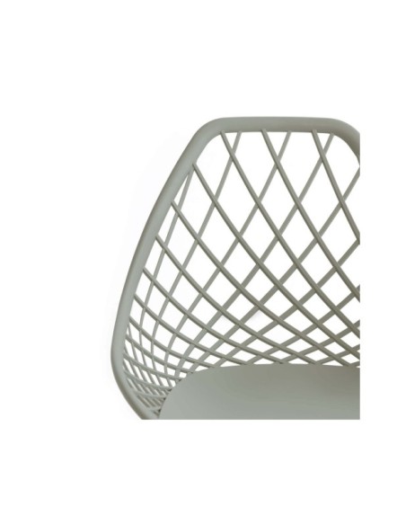 Silla GUSS, Plástico / Metal / Menta