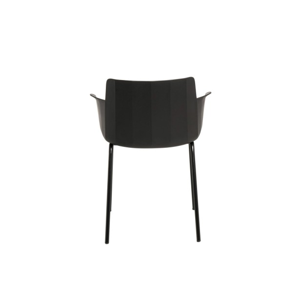 Silla STEFFEN, Plástico / Negro