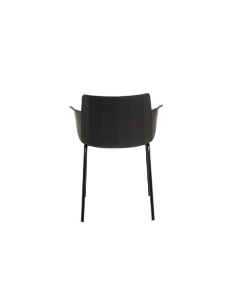 Silla STEFFEN, Plástico / Negro