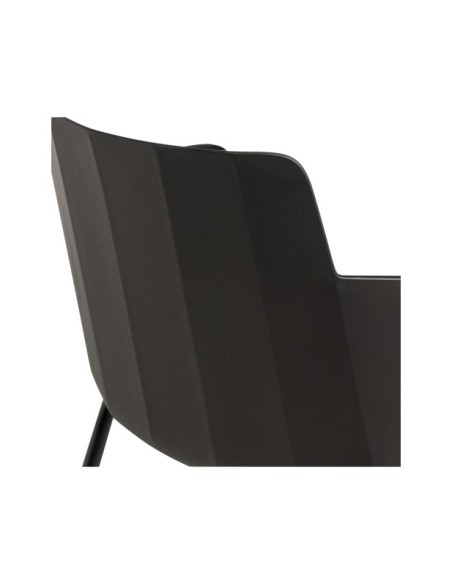 Silla STEFFEN, Plástico / Negro