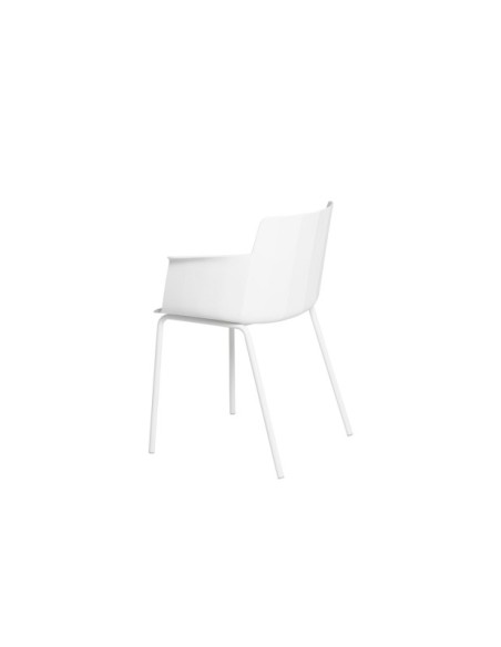 Silla STEFFEN, Polipropileno / Blanco