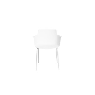 Silla STEFFEN, Polipropileno / Blanco