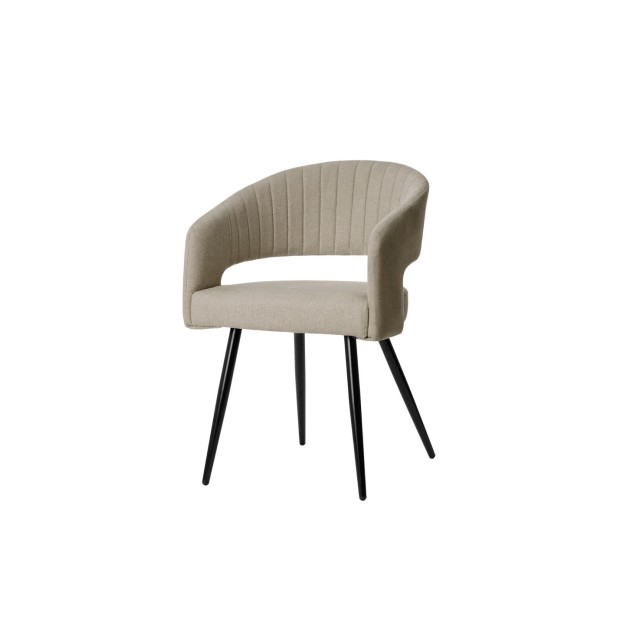 Silla KRISTIN, Textil / Contrachapado...