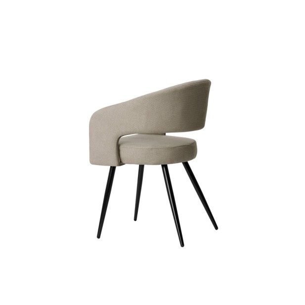 Silla KRISTIN, Textil / Contrachapado...