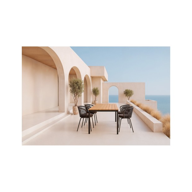 Silla Exterior URSA, Textil / Acero /...