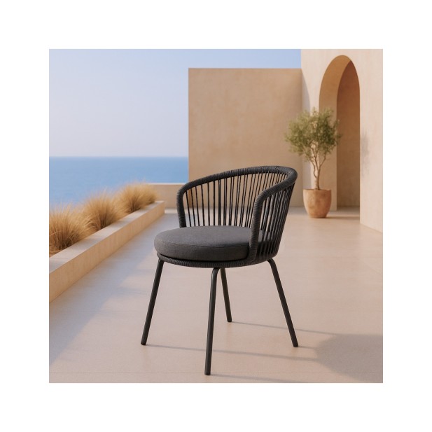 Silla Exterior URSA, Textil / Acero /...