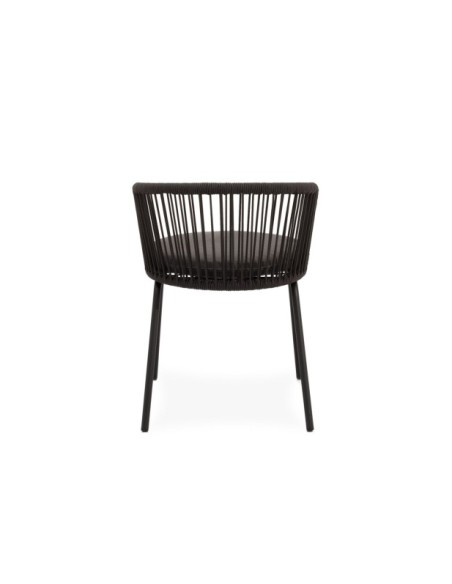 Silla Exterior URSA, Textil / Acero / Cuerda / Gris