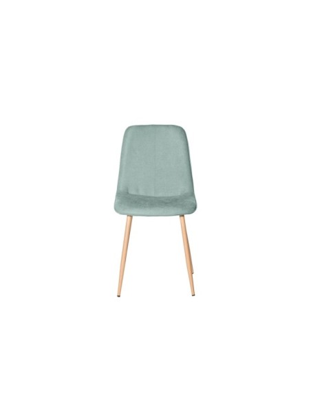 Silla SUNE, Textil / Contrachapado / Madera / Menta