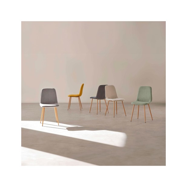 Silla SUNE, Textil / Contrachapado /...