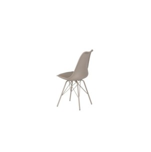 Silla KÅRE, Plástico / Metal / Beige 2