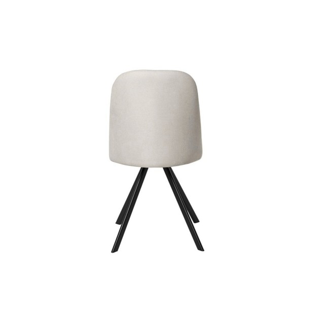 Silla WAYDE, Metal / Poliester / Beige