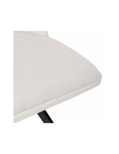 Silla WAYDE, Metal / Poliester / Beige
