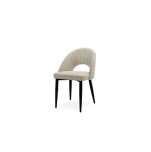 Silla VALKYRJA, Textil / Plástico / Metal / Taupe