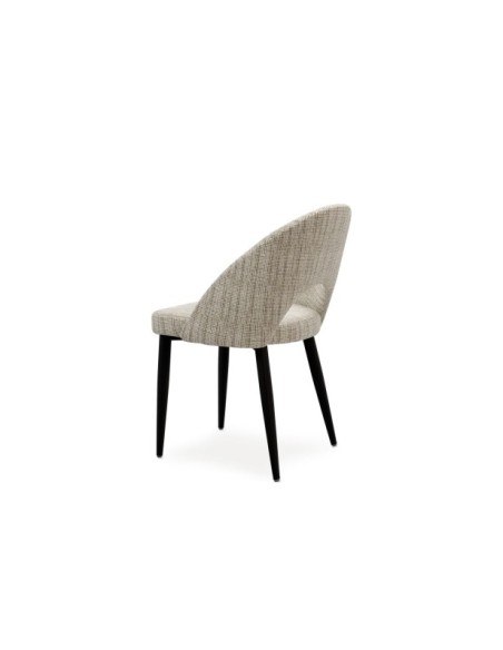Silla VALKYRJA, Textil / Plástico / Metal / Taupe