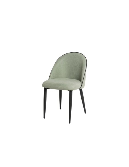 Silla STELLAR, Textil / Contrachapado / Metal / Menta