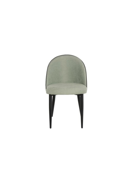 Silla STELLAR, Textil / Contrachapado / Metal / Menta