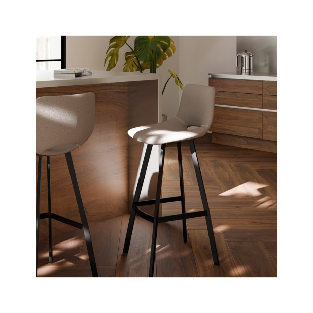 Taburete Alto ASTRO 78 cm, Textil /...