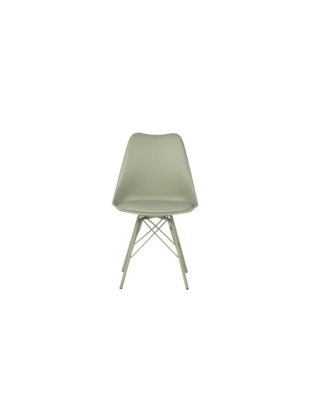 Silla GERRIE, Plástico / Metal / Menta