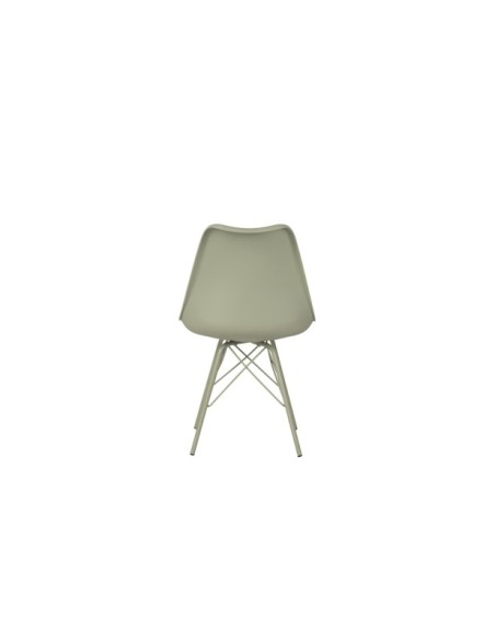 Silla GERRIE, Plástico / Metal / Menta