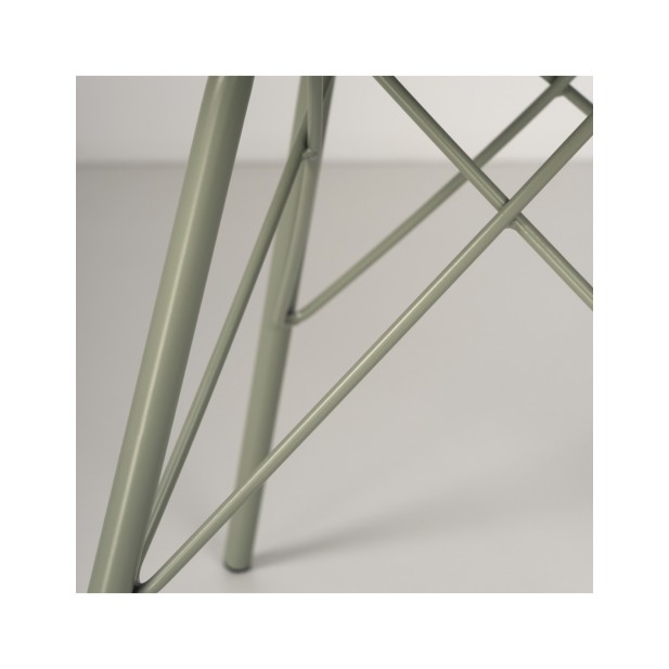 Silla GERRIE, Plástico / Metal / Menta