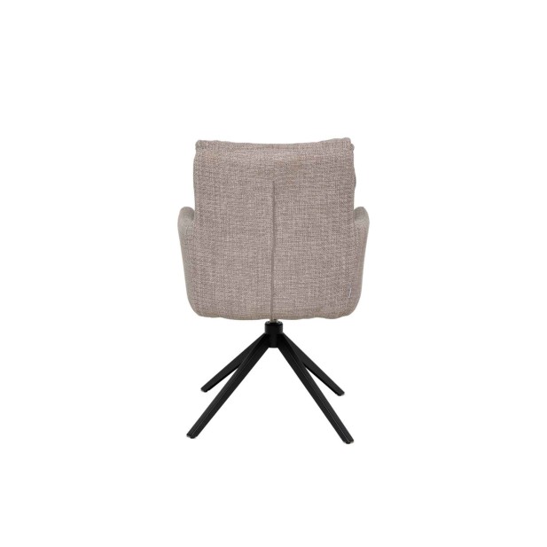 Silla Giratoria IVAR, Textil / Metal...