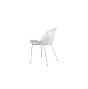Silla ROLF, Plástico / Metal / Blanco 2