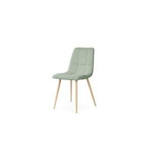 Silla MIAH, Textil / Contrachapado / Metal / Menta