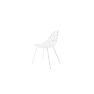Silla JOSEPH, Plástico / Metal / Blanco 2