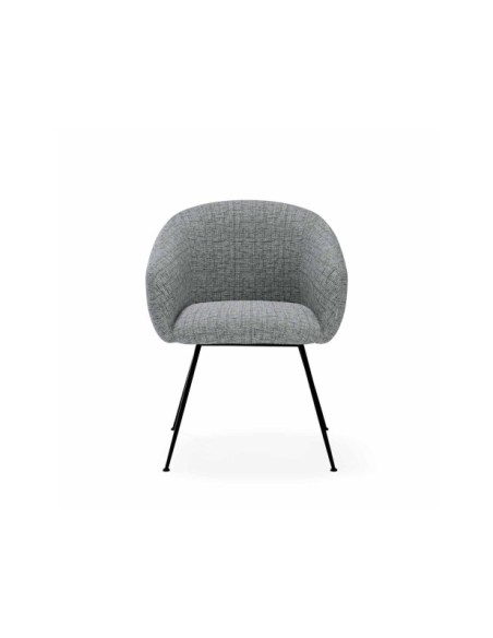 Silla LYS, Textil / PU / Metal / Gris