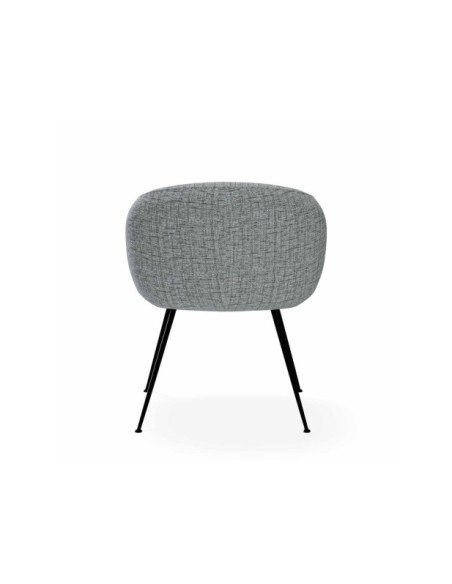 Silla LYS, Textil / PU / Metal / Gris