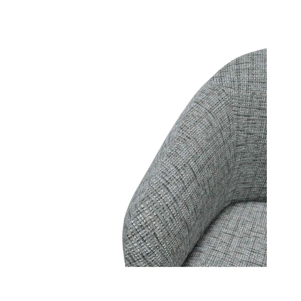 Silla LYS, Textil / PU / Metal / Gris