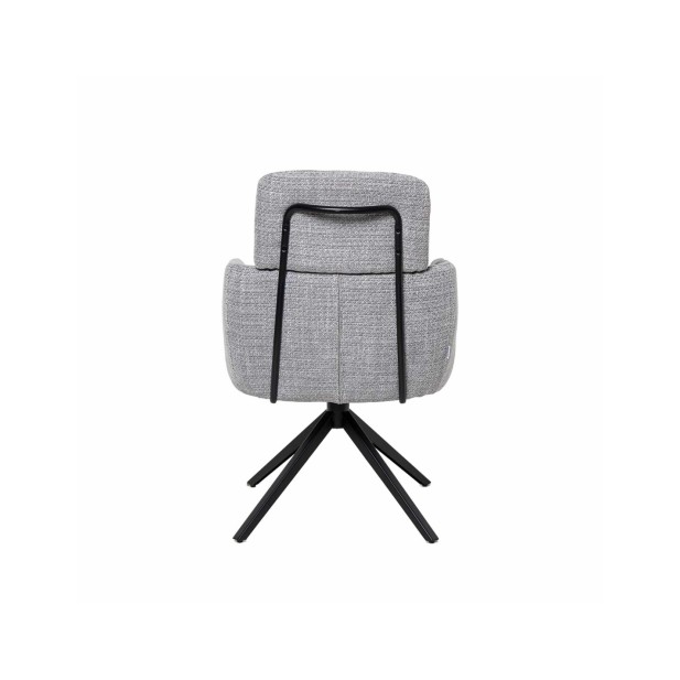 Silla Giratoria THORA, Textil / Metal...