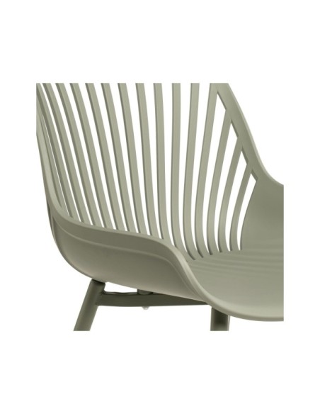 Silla RANAH, Plástico / Metal / Menta