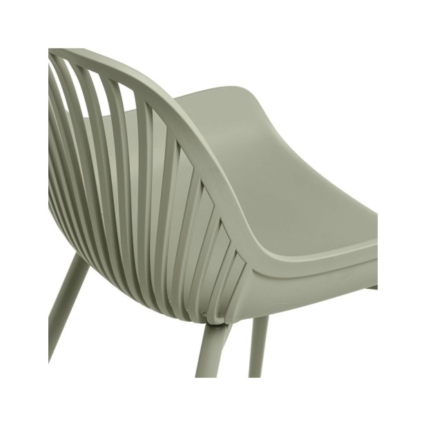 Silla RANAH, Plástico / Metal / Menta