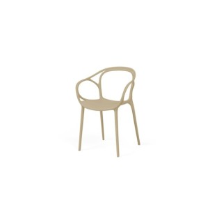 Silla EINO, Plástico / Beige