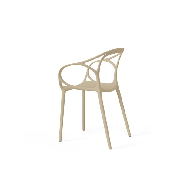 Silla EINO, Plástico / Beige