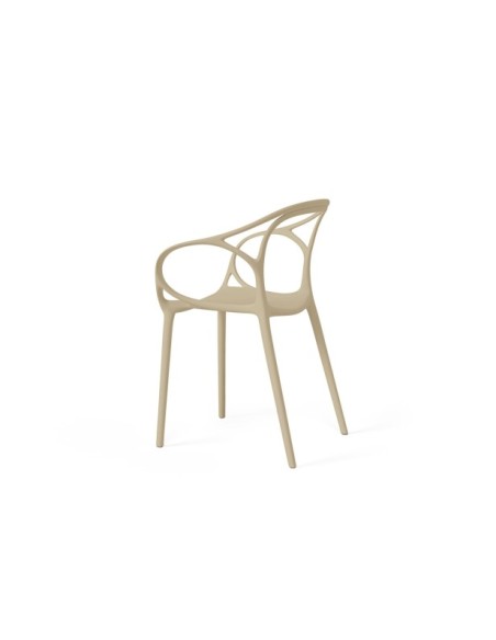 Silla EINO, Plástico / Beige