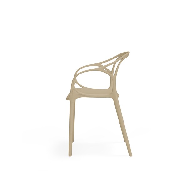 Silla EINO, Plástico / Beige