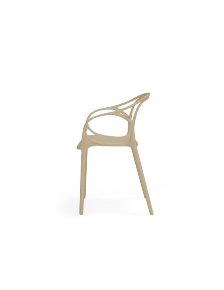 Silla EINO, Plástico / Beige